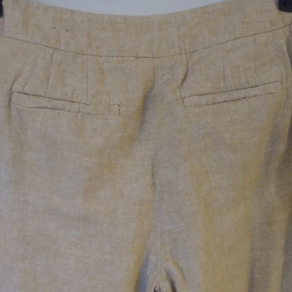 Chico's Linen Blended Brown Pants - Picture 6 of 6